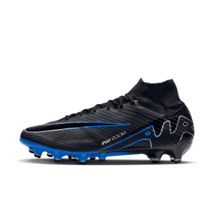 Nike Mercurial Superfly 9 Elite-fodboldstøvler (high-top) til kunstgræs - sort sort 37.5