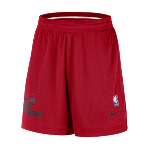 Chicago Bulls Nike NBA-shorts med mesh til mænd - rød rød S