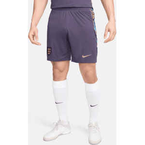 England 2024 Stadium Away Nike Dri-FIT Replica-fodboldshorts til mænd - lilla lilla XL