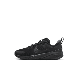 Nike Star Runner 4-skoene til mindre børn - sort sort 35