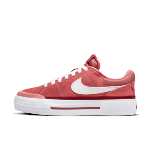 Nike Court Legacy Lift-sko til kvinder - rød rød 42.5