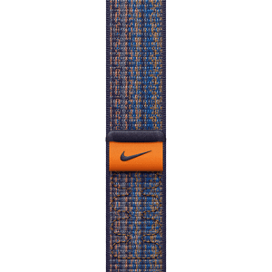 45 mm Game Royal/Orange Nike Sport Loop-rem - blå blå Onesize