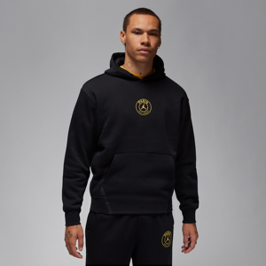 Nike Paris Saint-Germain Pullover-hættetrøje i fleece til mænd - sort sort M