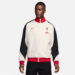 Liverpool FC Strike Nike Dri-FIT-fodboldjakke til mænd - hvid hvid S