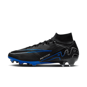 Nike Mercurial Superfly 9 Elite-fodboldstøvler (high-top) til græs - sort sort 38