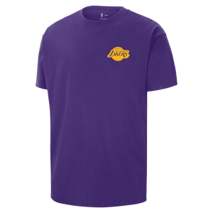 Los Angeles Lakers Nike NBA Max90-T-shirt til mænd - lilla lilla L