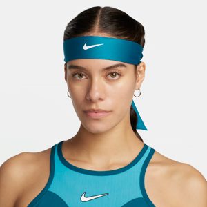 NikeCourt-tennispandebånd til kvinder - blå blå Onesize