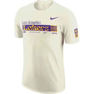 Los Angeles Lakers Essential Nike NBA-T-shirt til mænd - hvid hvid S