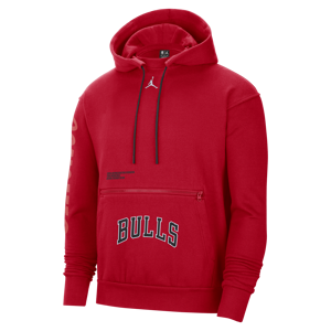 Nike Chicago Bulls Courtside Statement Edition NBA fleece-pullover-hættetrøje til mænd - rød rød XXL