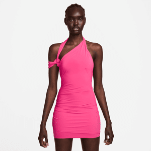 Lagdelt Nike x Jacquemus-kjole til kvinder - Pink Pink S (EU 36-38)
