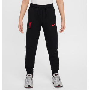 Liverpool FC Tech Fleece Nike-fodboldbukser til større børn (drenge) - sort sort M (EU 40-42)