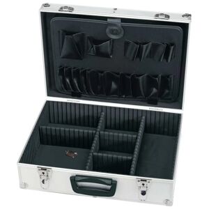 Draper Tools værktøjskasse 33x46x15 cm aluminium sort