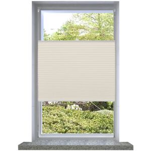 vidaXL Plisseret blind 40x200 cm creme