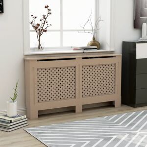 vidaXL radiatorskjuler 152x19x81 cm MDF