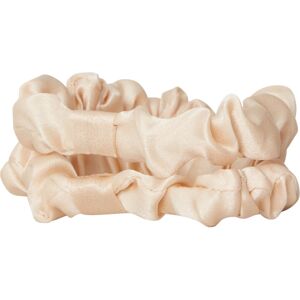 By Bangerhead Silk Way Skinny Scrunchies Pure Silk Champagne (2 pcs)