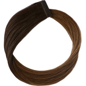 Rapunzel of Sweden Premium Tape Extensions - Classic 4 (40 cm) O2.3/5.0 Chocolate Brown Ombre