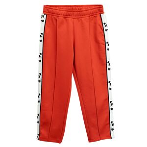 Mini Rodini Panda Red Track Pants - 128/134