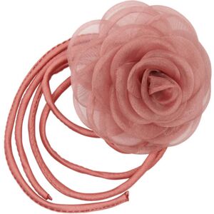 Pico Organza Rose String Blush Red