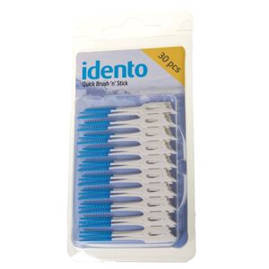Idento Quick Brush´n´stick (Blå)   30 stk.