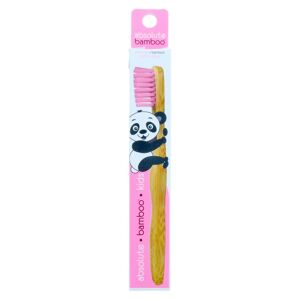 Absolute Bamboo Kids Soft Toothbrush Pink