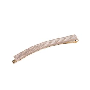 Pico Bobby Pin Beige Stripe