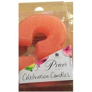 Price's Celebration Candles Number 3