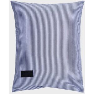 Magniberg Wall Street Oxford Pillow Case 60x63 Stripe Dark Blue ONESIZE