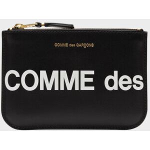 Comme des Garcons Wallet Small Doc Huge Logo Black ONESIZE