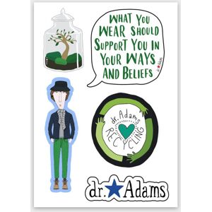 dr.Adams Jacob Stickers ONESIZE