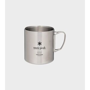 Snow Peak Stainless Vacuum Double Wall 450ml Mug Silver ONESIZE