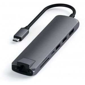 Satechi Slim Usbc Multiportadapter, Space Grey