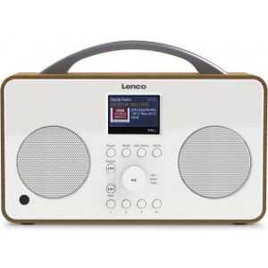 Lenco Pir-645 -Bærbar Smart-Radio, Hvid