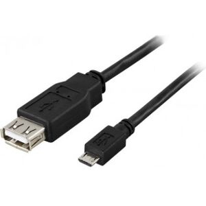 Deltaco Usb-Adapter Otg A N - Microb U, 20cm