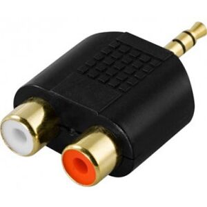 Intos Inline 2 X Rca Hun - 3,5 Mm Han-Adapter