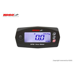 KOSO Mini 4 - Hastigheds- og driftstidsmåler