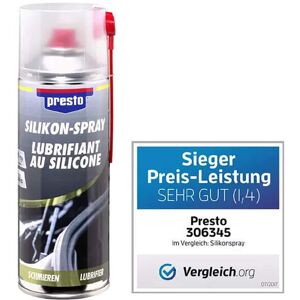 PRESTO Silikone spray, 400 ml