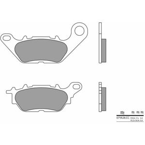 Brembo S.p.A. Carbon keramiske vejbremseklodser - 07YA28CC