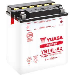 YUASA YUASA Konventionelt YUASA-batteri uden syrepakke - 12N7-4A Batteri uden syrepakke