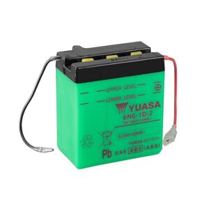 YUASA YUASA konventionelt YUASA-batteri uden syrepakke - 6N6-1D-2 Batteri uden syrepakke
