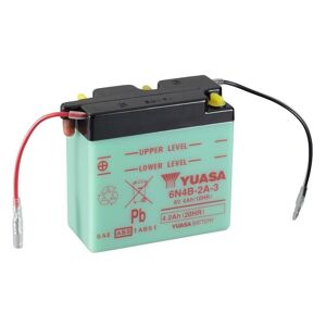 YUASA YUASA konventionelt YUASA-batteri uden syrepakke - 6N4B-2A-3 Batteri uden syrepakke