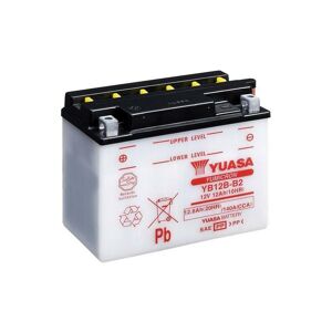YUASA YUASA konventionelt YUASA-batteri uden syrepakke - YB12B-B2 Batteri uden syrepakke