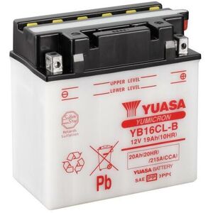 YUASA YUASA konventionelt YUASA-batteri uden syrepakke - YB16CL-B Batteri uden syrepakke