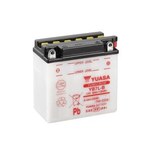 YUASA YUASA konventionelt YUASA-batteri uden syrepakke - YB7L-B Batteri uden syrepakke