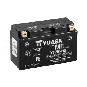 YUASA Fabriksaktiveret vedligeholdelsesfrit W/C batteri - YT7B