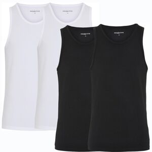 Proactive By Jbs, Undertrøje Med Bambus, Tank Top, Singlet (2-Pack) Bambo-Hvid-M