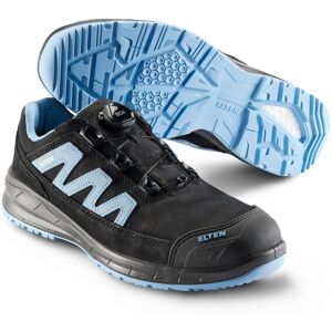 Elten 728141 Marten Xxsports Pro Boa® Black-Blue Low Sort 37