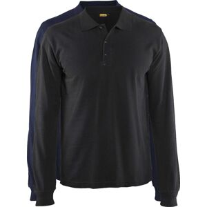 Blåkläder 3388 Poloshirt Lang Ærme / Poloshirt Lang Ærme - 3xl - Marineblå