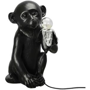 Byon Lamp Banana Monkey Black/silver One Size