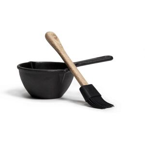 Orrefors Hunting 410849 Glaze Pan Black One Size