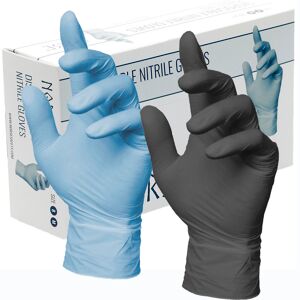Norse Disposable Nitrile Gloves / Engangshandske (Powder-Free)-Blå-6 / Xs